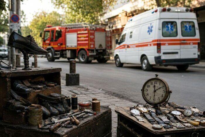 خدمت در سکوت؛ داستان مشاغل فراموش‌شده و امدادگران خاش