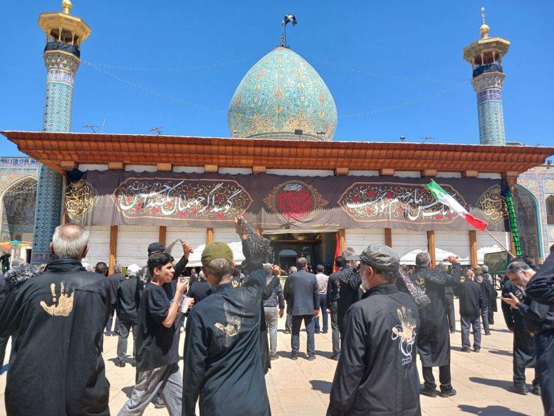 سومین حرم اهل بیت (ع)، میزبان حماسه‌ای ایرانی در سوگ عاشورا