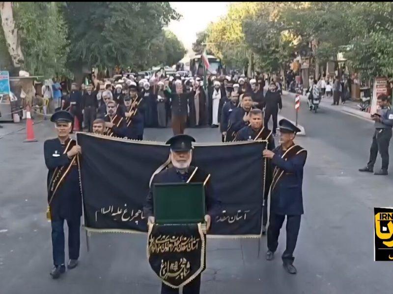 فیلم| اجتماع عاشقان حسینی در سومین حرم اهل بیت(ع)