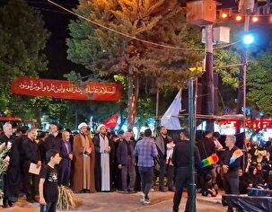 طنین لبیک یا حسین مردم خراسان شمالی در صد و دوازدهمین شب