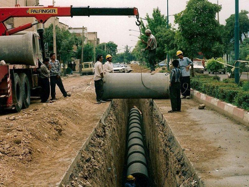اجرای شبکه جمع‌آوری فاضلاب در هسته مرکزی اراک آغاز شد