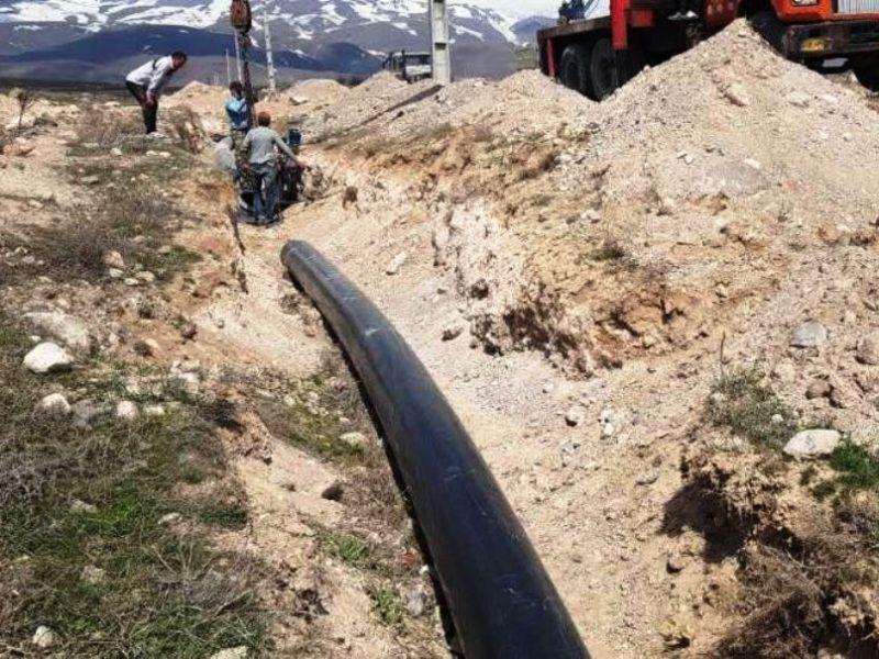 ۲۵۰ نفر در یک روستای محروم ابهر از نعمت آب سالم بهره مند شدند