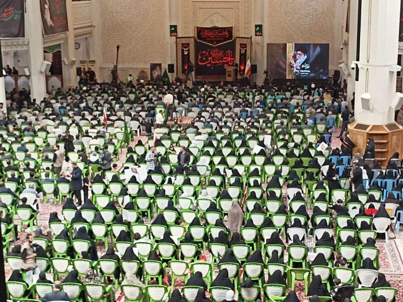 اجتماع پرشور کارکنان دولت فارس در سوگ رهبر شهید