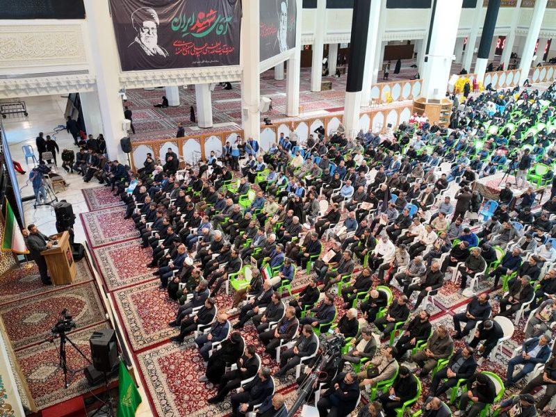 فیلم | اجتماع پرشور کارکنان دولت فارس در سوگ رهبر شهید