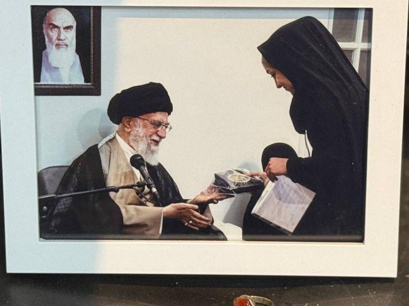 فیلم | بانوی کماندار زنجانی: داغ شهادت رهبر فراموش شدنی نیست