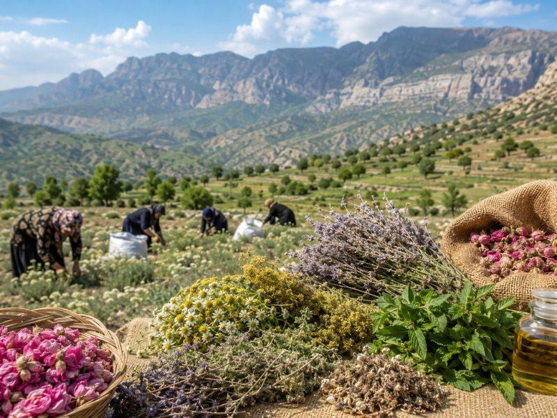 حلقه گمشده صنعت گیاهان دارویی در کهگیلویه و بویراحمد