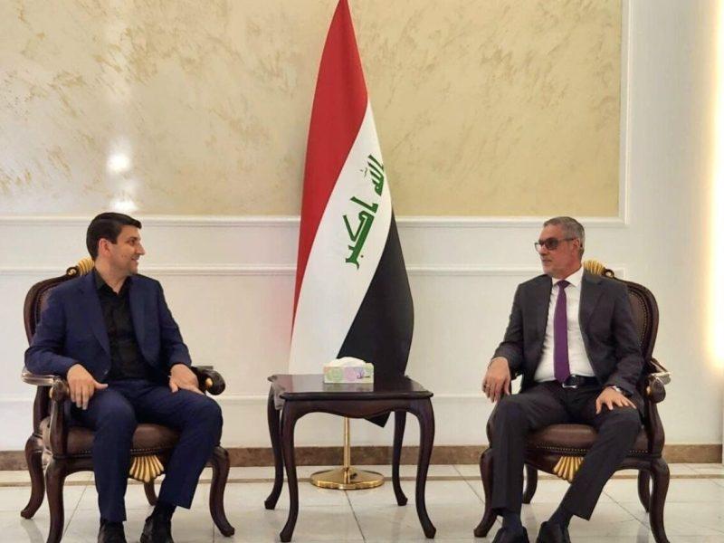 وزیر ارتباطات و فناوری اطلاعات وارد عراق شد