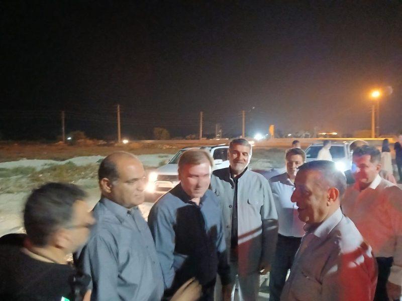 بازدید معاون اجرایی رئیس‌جمهور و وزیر نیرو از پتروشیمی جم