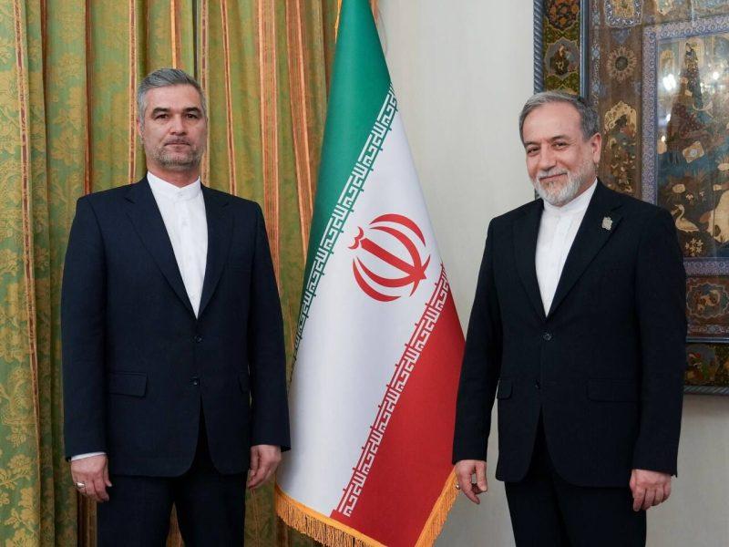 سرکنسول‌های جدید ایران در مرو و طرابوزان با وزیر امور خارجه دیدار کردند