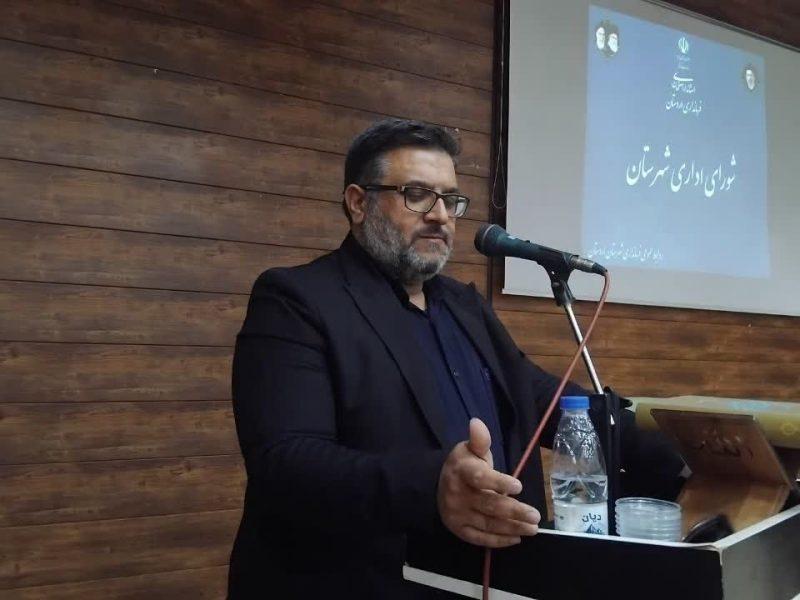 فرماندار اردستان: اولویت شهرستان، اقتصاد و عمران است