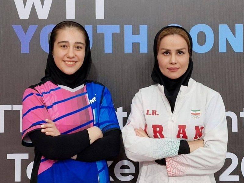 صعود پینگ‌پنگ‌باز ایرانی به جدول حذفی کانتندر جوانان تاشکند