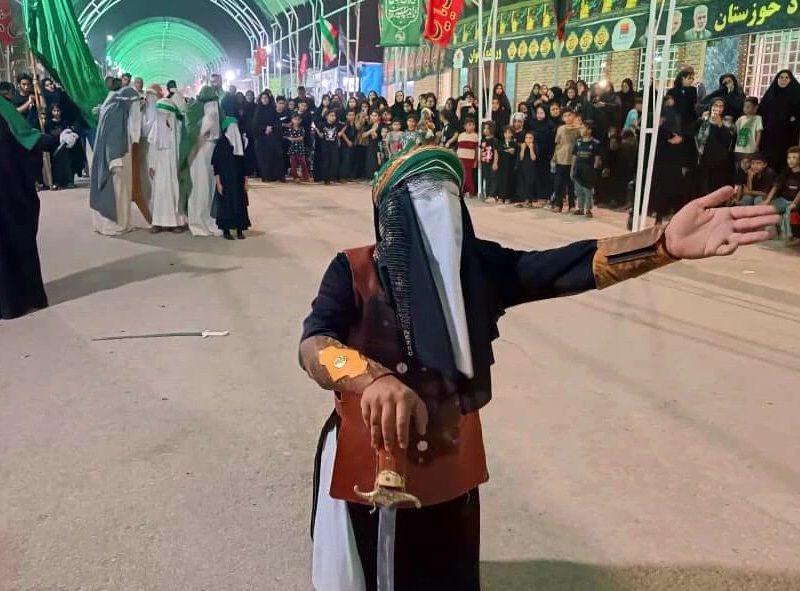 حضور هنرمندان هفت استان کشور در بخش تئاتر میدانی سوگواره ملی اربعین حسینی