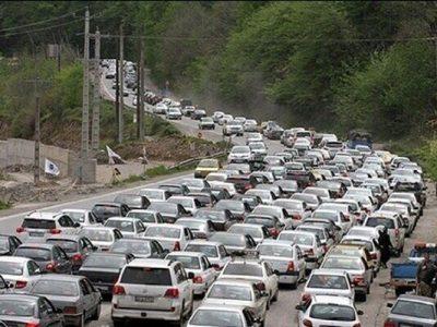 آخرین وضعیت جادههای شمالی اعلام شد/ترافیک سنگین در جاده چالوس و هراز