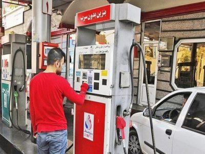رکورد توزیع بنزین در تهران شکست