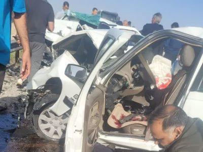 تصادف در خرمآباد یک کشته و چهار مصدوم بر جاگذاشت