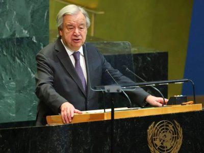 گوترش بااشاره به تجاوزنظامی آمریکا علیه ایران:ابرقدرتها باید محدودیت قدرت خود را درک کنند