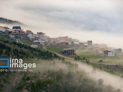 آسمان گیلان ابری و مهآلود است