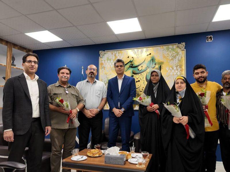 فیلم| حضور مسوولان استان هرمزگان در دفتر خبرگزاری ایرنا به مناسبت روز خبرنگار