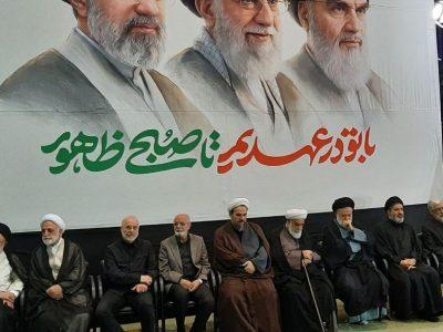 حضور رئیسجمهور در آیین بزرگداشت چهلم «آقای شهید ایران»