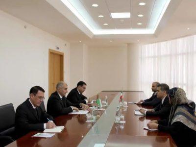 دیدار سرکنسول جدید ایران در مرو با معاون وزیر خارجه ترکمنستان/تاکید بر توسعه روابط دو کشور