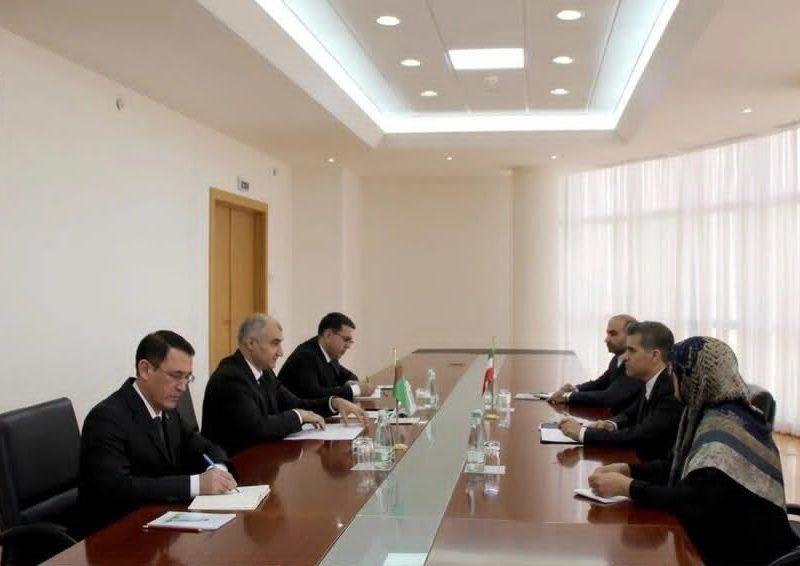 دیدار سرکنسول جدید ایران در مرو با معاون وزیر خارجه ترکمنستان/تاکید بر توسعه روابط دو کشور