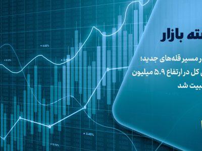 بورس در مسیر قلههای جدید؛ شاخص کل در ارتفاع ۵.۹ میلیون واحد تثبیت شد