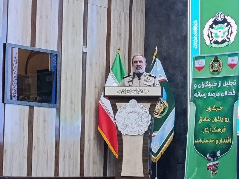 فرمانده قرارگاه منطقهای ارتش در جنوب غرب: خبرنگاران سربازان خط مقدم جنگ نرم هستند