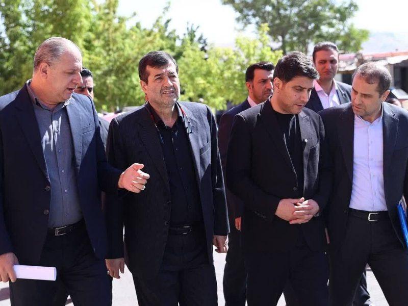 فیلم | بازدید وزیر ورزش و جوانان از سالن ۲۲ گولان سنندج