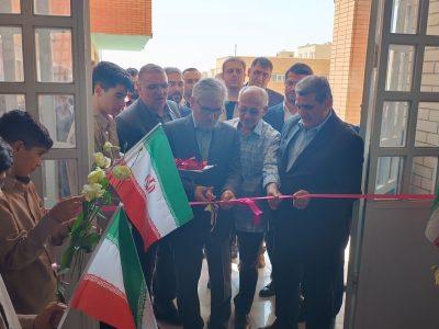افتتاح طرحهای نهضت ملی مدرسهسازی در سمنان با حضور وزیر علوم