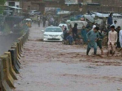 بارندگیهای ویرانگر در پاکستان ۱۶۴ قربان گرفت