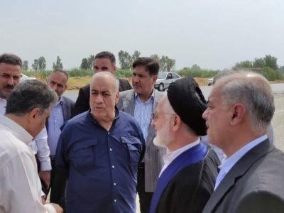 معاون وزیر راه، طرح چهاربانده سه راهی گتوند به دزفول را بررسی کرد