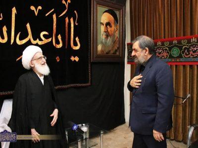 پیام آیت الله نوری همدانی به سرلشکر رضایی
