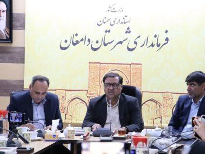 ۲۵ هزار میلیارد ریال طرح هفته دولت دامغان افتتاح یا آغاز میشود
