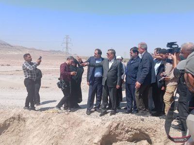 بازدید معاون اجرایی رئیسجمهور از کمربندی شهید سلیمانی قم