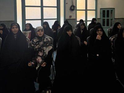 آیین بزرگداشت شهید سیده بشری حسینی خامنهای برگزار شد