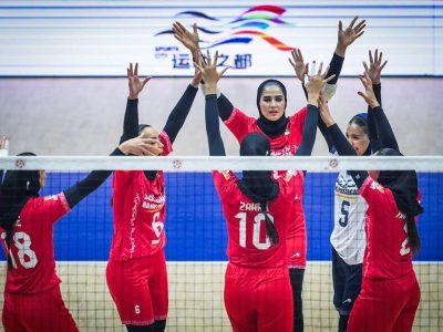 والیبال زنان آسیا؛ صعود ایران به مرحله حذفی با شکست عراق