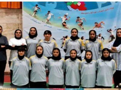 درخشش دختران دانشآموز کردستانی در مسابقات ورزشی قطب ۴ کشور