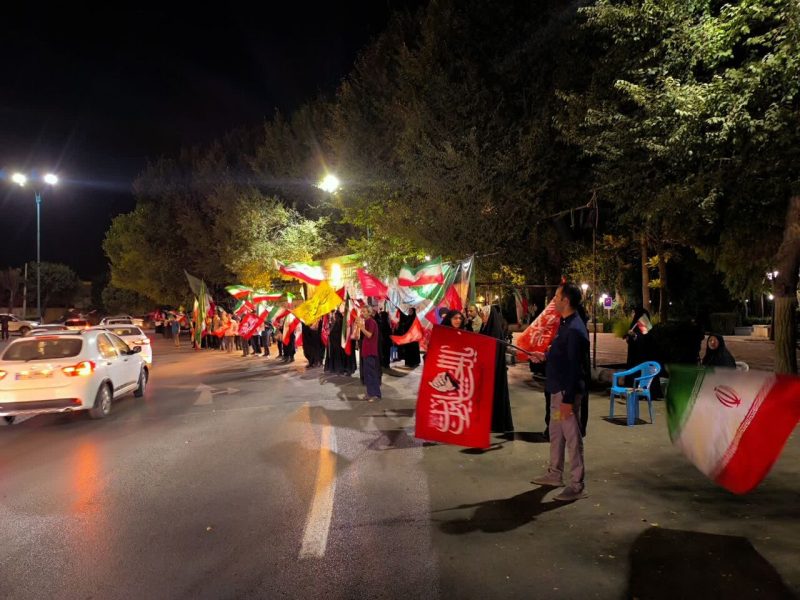 فیلم| موکبها و پرچمها، جلوههای تداوم حضور در خیابانهای یزد