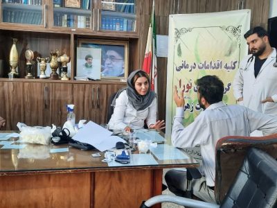 فیلم| خدمات رایگان پزشکی به ۶۰۰ نفر در اردوی جهادی پاکدشت